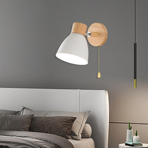 2 Lámparas De Pared Nórdicas, Aplique Giratorio, Accesorio