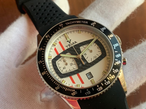 Relógio Yema Rallygraf Glace Watch Box Set France