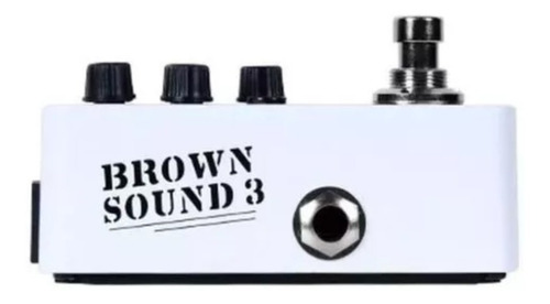 Pedal Mooer Brown Sound 3 M005 Pré Amp Para Guitarra -