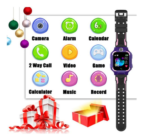 Reloj Inteligente 4g Para Niños, Rastreador Gps, Llamadas Pa