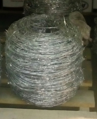 Alambre De Puas Akron Cal. 12.5 Rollo De 360m Lineales 34kg