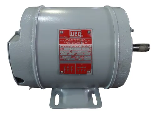 comprar Motor Weg 0,5cv 2p Trif 220\u002F380v Aberto Nema Ip21 10010608