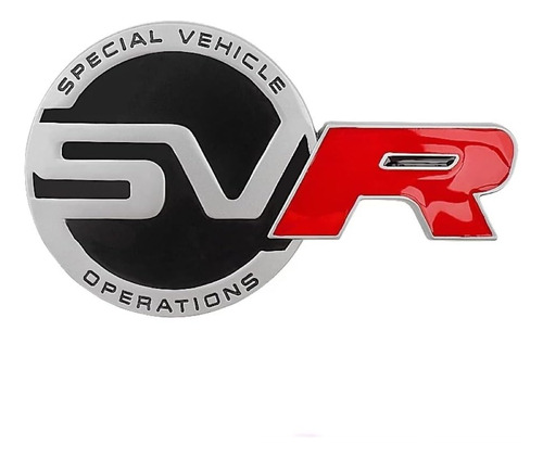 Csc Auto Insignia De Puerta Trasera 3d Metal Svr Trunk Badge