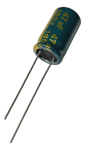 2 X Capacitor Electrolítico 47uf 160v 10x17 105° Ce-47uf-160