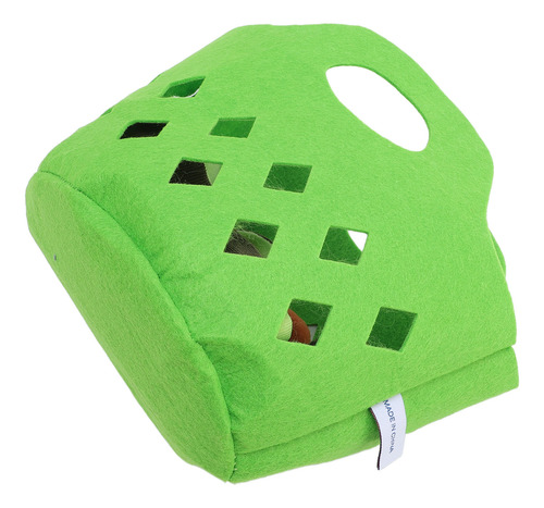 Cesta De Verduras Plush Play Food Toys Para Niños Pequeños,