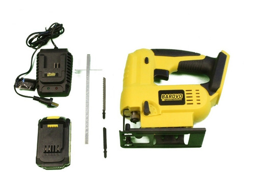 Imagen 1 de 7 de Sierra Caladora Bateria 18v Litio 2000mah Barovo