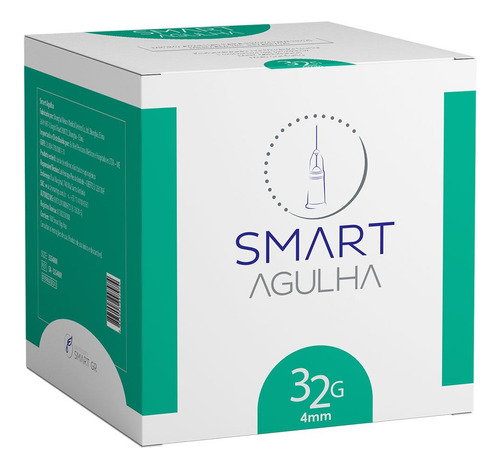 Agulha De Lebel 32g 4mm Toxina Botulínica Smart Gr 100un