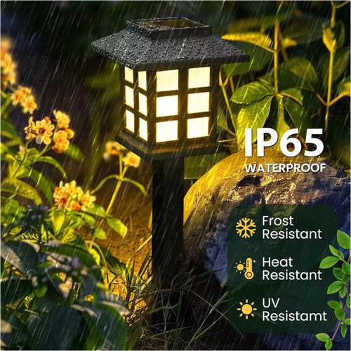 Iluminação Solar Led Kit 6 Un Bomvink Bom-4601 Ip65 Externo