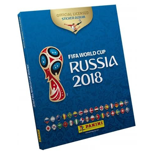 Album Panini Mundial Rusia 2018 Pasta Dura Completo 