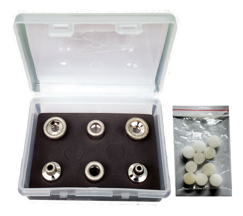 Imagen 3 de 3 de Dermoabrasión Con 6 Puntas De Diamante C/regulador Succión