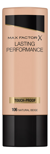 Base líquida Max Factor Facefinity Lasting Performance, tom 106, bege natural