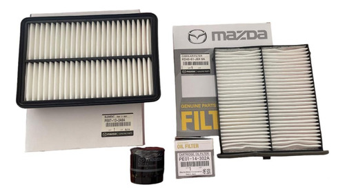 Kit De Filtros Originales Mazda 6 2014 - 2023 2.0 Y 2.5