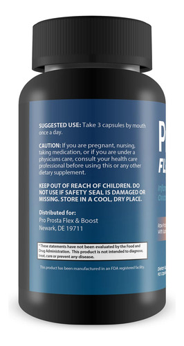 Pro Prosta Flex Plus - O Suporte Reduziu A Inflamação, A Cir