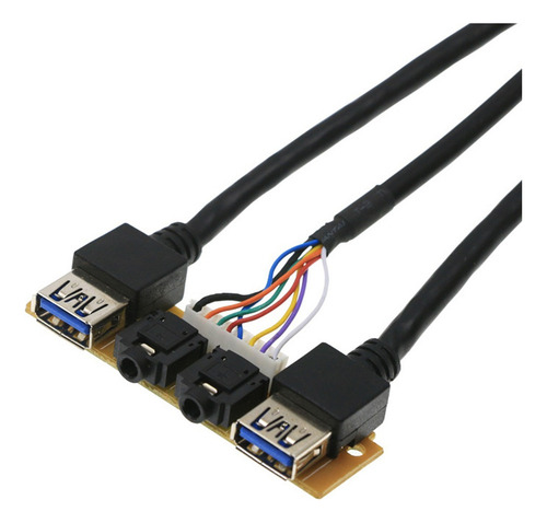 Panel De Carcasa Frontal Usb3.0+usb3.0+h D Audio Jack Puerto