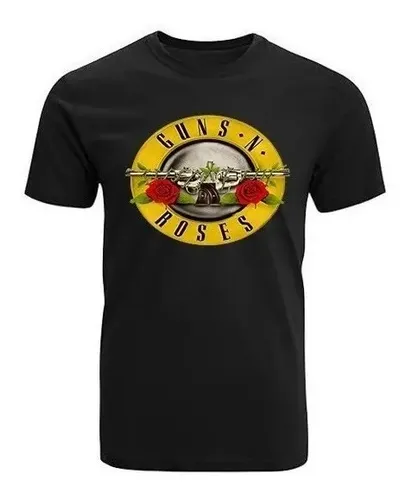 Toalla De Playa Guns N' Roses - 140x70 Cm, 100% Algodón, Licencia Oficial, Negro/Amarillo/Rojo