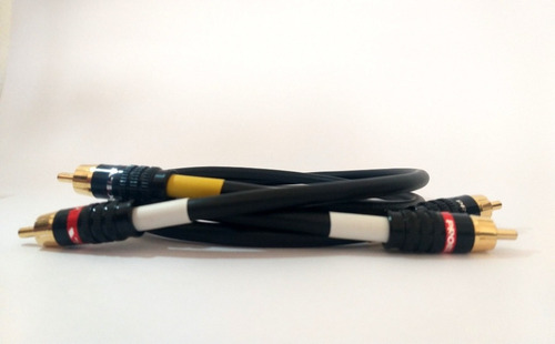 Imagen 9 de 9 de Cables Rca A Rca Proel-audiopipe 50cm