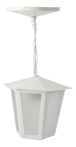 Pendente Externo Sextavado L-1-c Branco Ideal