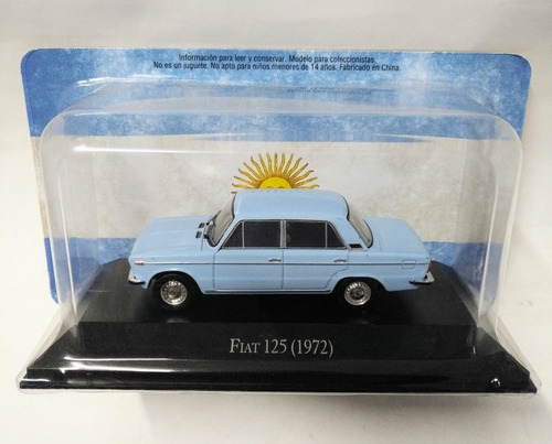 Fiat 125 1972 Escala 1/43 Clasicos Inolvidables