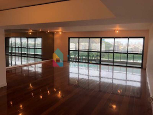 Imagem 3 de 15 de Apartamento Na Lagoa Com 4 Quartos E 4 Vagas De Garagem Com Vista Para Lagoa!! - Ipap40014