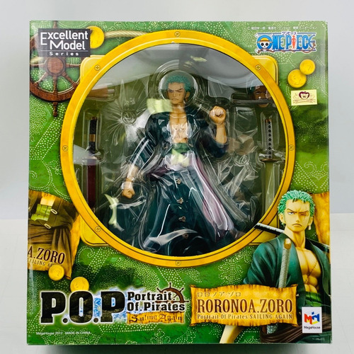 Megahouse Pop Sailing Again One Piece Roronoa Zoro (Usado)