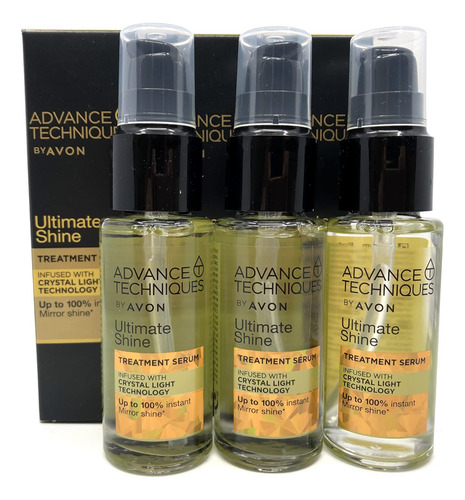 Sérum Avon Advance Techniques Daily Shine Para Puntas Secas,