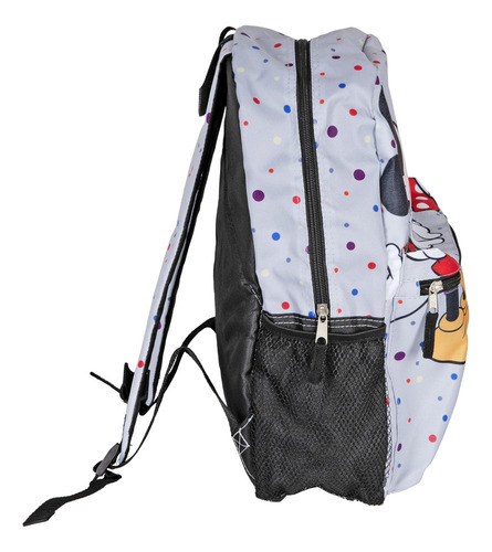 Fast Forward Mochila Gris Con Estampado Integral Para Niños