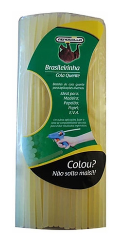 Refil Bastão Cola Quente Brasileirinha Martelinho Ouro 1kg