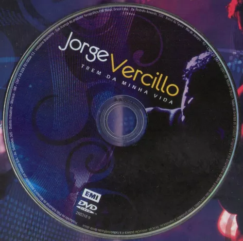 Jorge Vercillo DVD Double Album Livre+Trem Da Minha Vida Ao Vivo Made In  Brazil