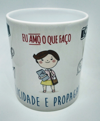 Caneca Profissão Publicidade E Propaganda - Publicitária