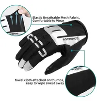 Comprar Guantes Rockbros Reflectivos Talla M Y L Negro P\u002Fbicicleta