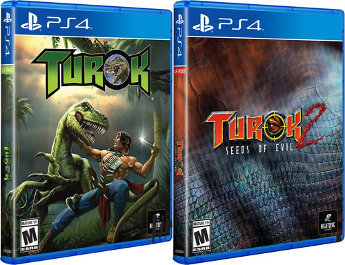 Turok + Turok 2 Seeds Of Evil Fisico Nuevo Ps4 Dakmor