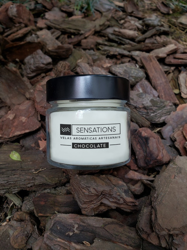 Imagem 5 de 7 de Chocolate - Vela Aromática Perfumada Decorativo 140g