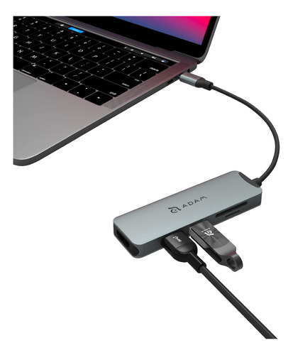 Adam Elements Usb-c Gen2 Hub / Estación De Acoplamiento Pa.