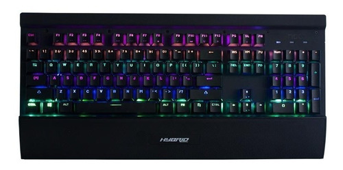 Teclado Semi Mecánico Gamer Retroiluminado Noga Hybrid Usb