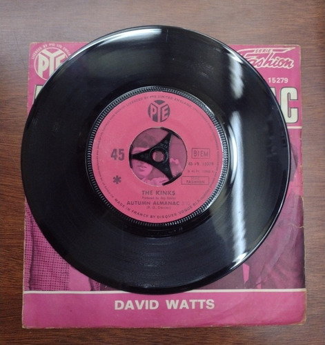 The Kinks Autumn Almanac David Watts Simple Frances 9 Puntos