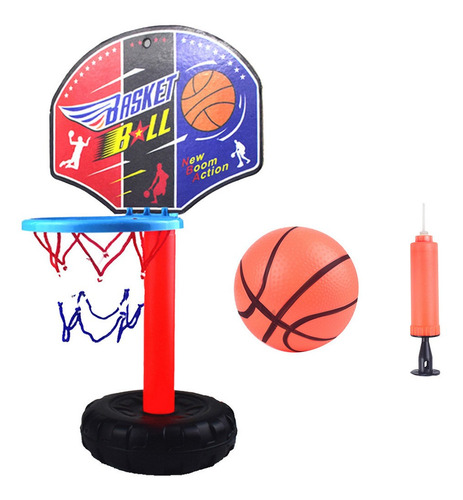 Cesta De Baloncesto Ajustable Para Niños Con Altura Ajustabl