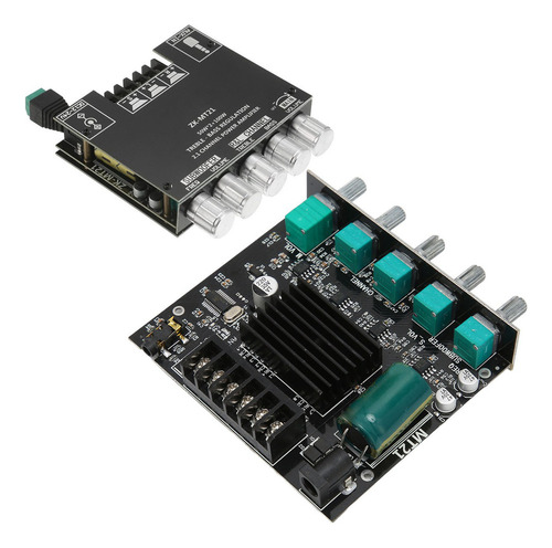 Placa Amplificadora Zkmt21 Bt, Som Estéreo De Alta Potência
