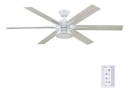 Ventilador De Techo Interior 56'' Aspas Reversibles Control (Reacondicionado)