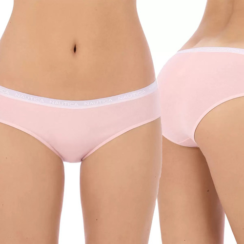4 Bikini Algodon Stretch Nautica Dama Originales