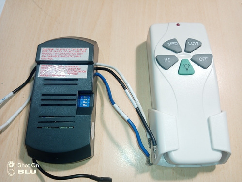 Control Remoto Para Ventilador De Techo 3 Velocidades (Usado)