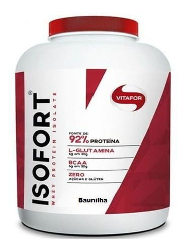 Isofort - 1800g Baunilha - Vitafor