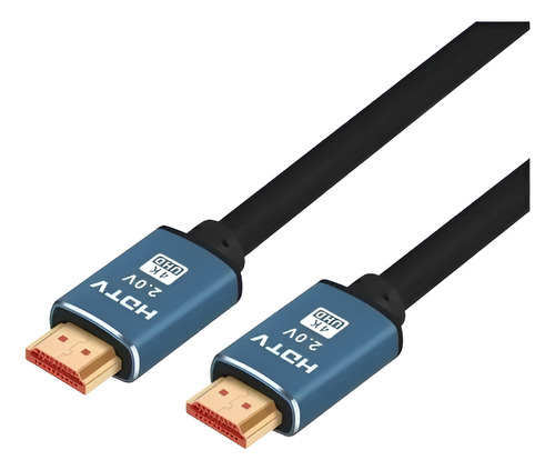 Hdmi 3mts 2160p Hdmi Negro Version 2.0 4k High Speed Cable*