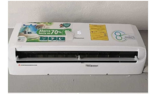 Minisplit Inverter 12,000 Btus 1 Ton. 110v (s/frio) Blanco (Usado)
