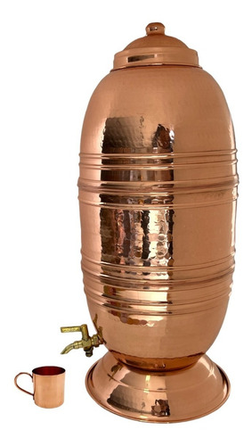 Filtro De Cobre Estanhado +canequinha De Brinde 10 Litros