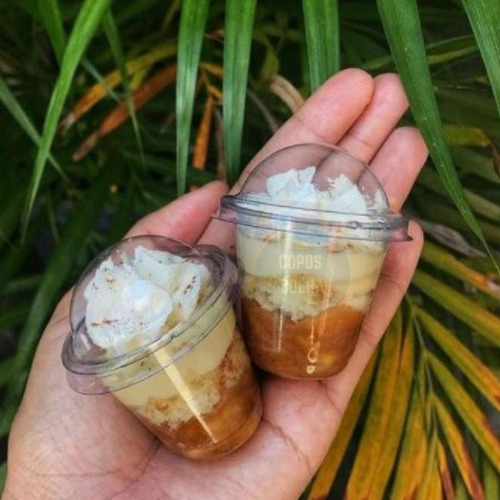 120 Mini Copo Tampa Bolha 25 Ml Verrine P/ Festa E Casamento