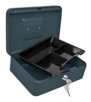 Comprar Caja Seguridad Dinero Billetes Monedas 2 Llaves 25cm Hermex Color Negro