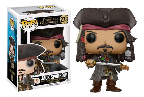 Funko Pop! Pirates Of The Caribbean: Jack Sparrow #273