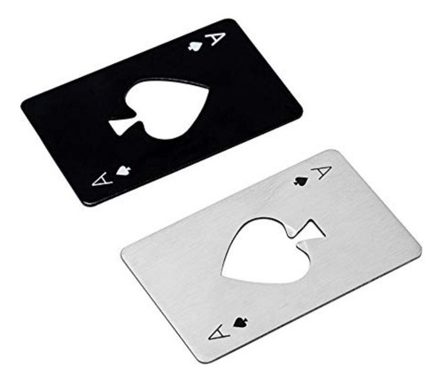 Abridor De Botellas Cartas De Póker 2 Pz