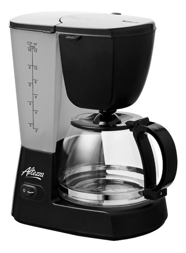 Cafetera Electrica Altezza 12tzs Negra Color Negro 110V