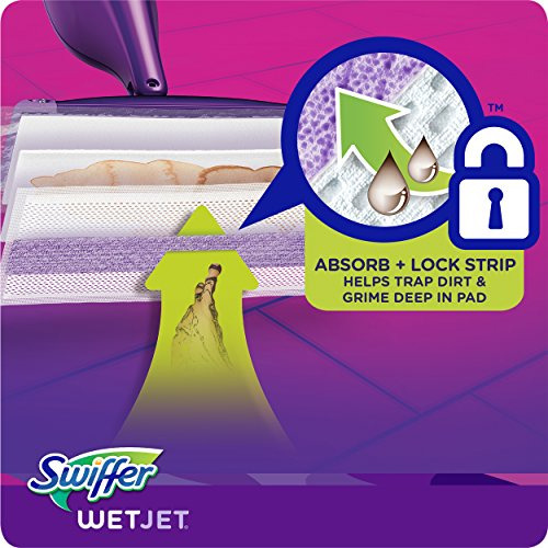 Limpiador De Pisos De Madera Dura Mop Pad Refill Swiffer Wet